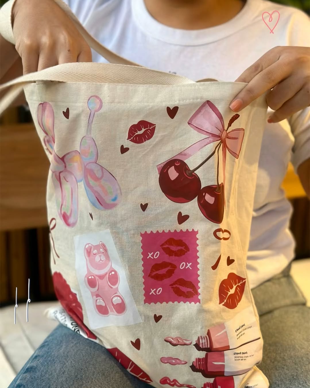 Tote bag - Girly - Imagen 2