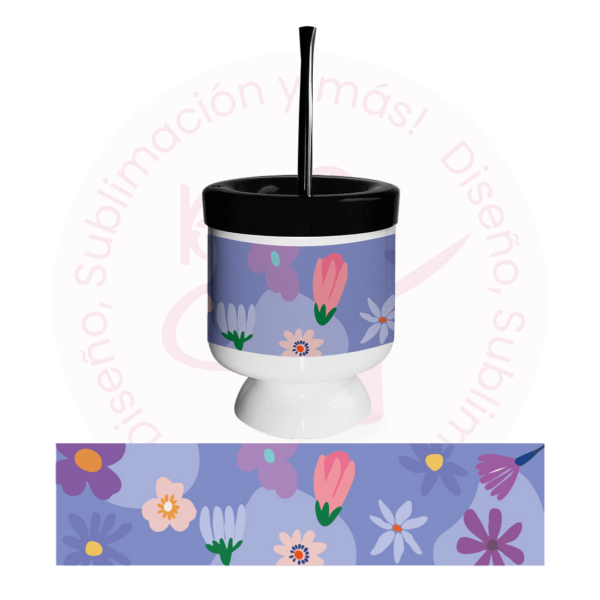 Mate - Flores Lila