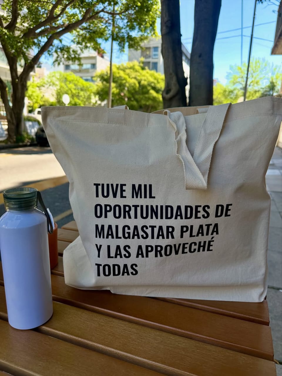 Tote bag - Tuve Mil Oportunidades - Imagen 2