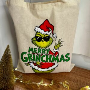 Tote bag - Merry Grinchtmas