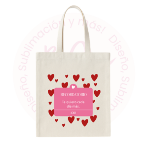 Tote bag - Recordatorio ¡amor!