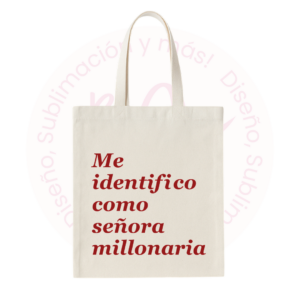Tote bag - Señora millonaria