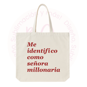 Tote bag - Señora millonaria