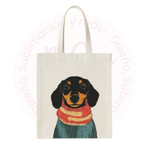Tote bag - Salchi con bufanda