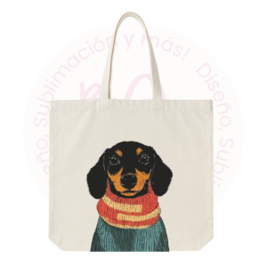 Tote bag - Salchi con bufanda