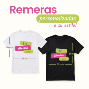 ¡Remera con tu propio Diseño!