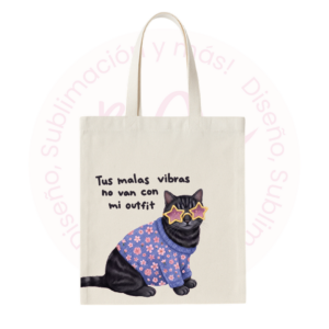 Tote bag - Tus malas vibras