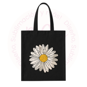 Tote Bag Negra - Margarita