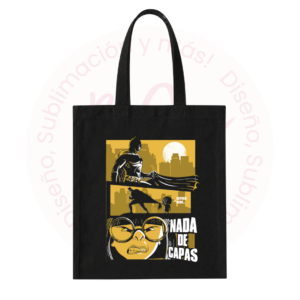 Tote Bag Negra - NADA DE CAPAS