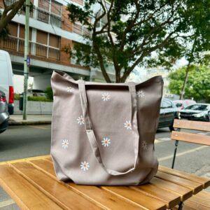 Tote Bag Gris - Primavera Edicion Especial Tiempo Limitado