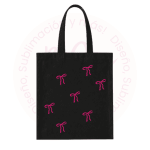 Tote Bag Negra - Lacitos 🎀